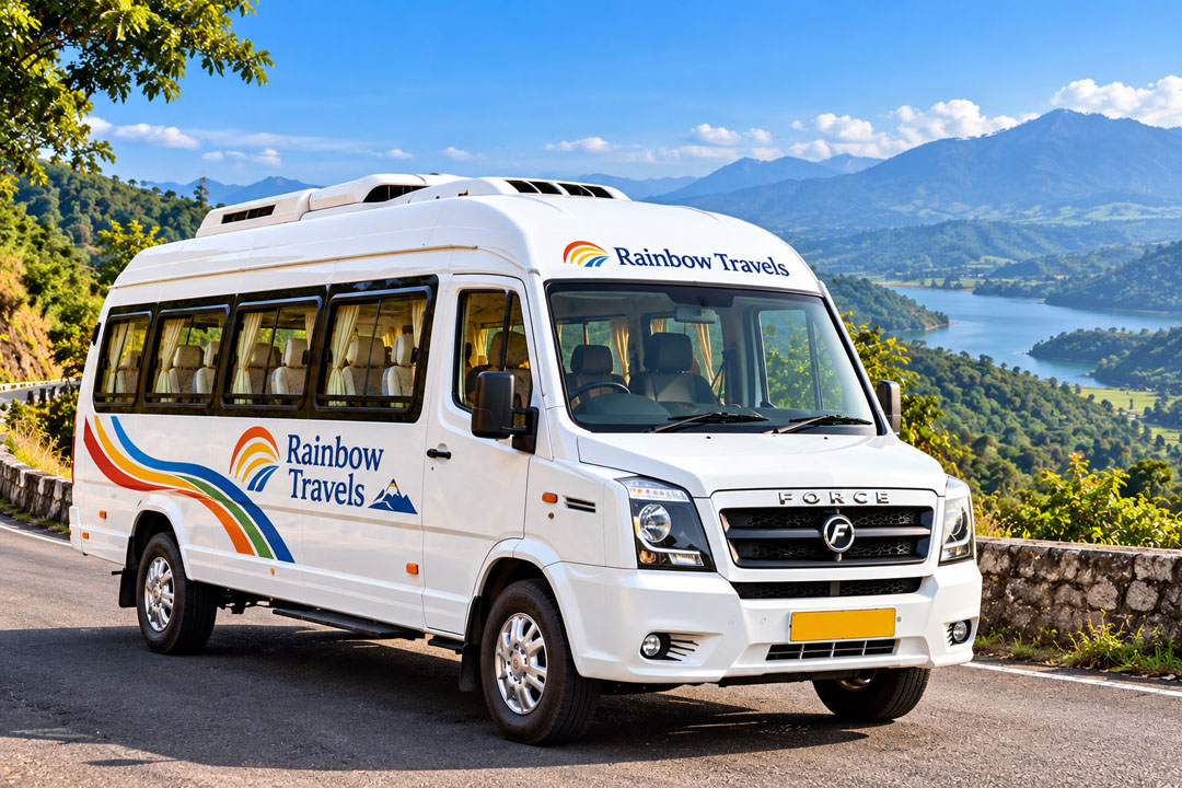 Rainbow Travels Tempo Traveller rental